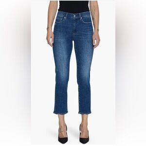Pistola Monroe high waist crop cigarette jeans